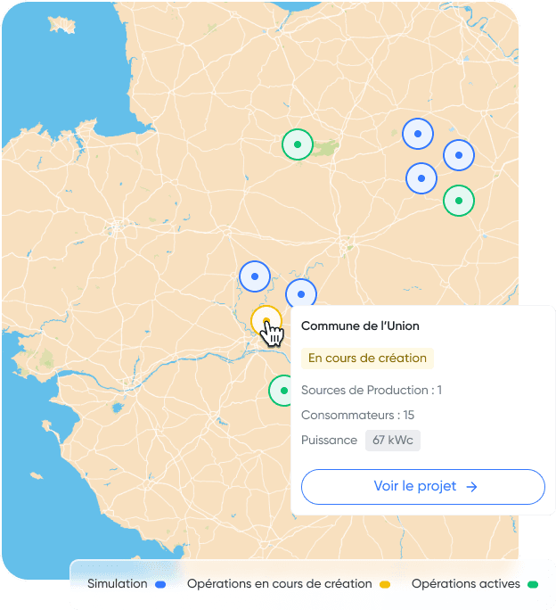 Carte interactive Jane du territoire
