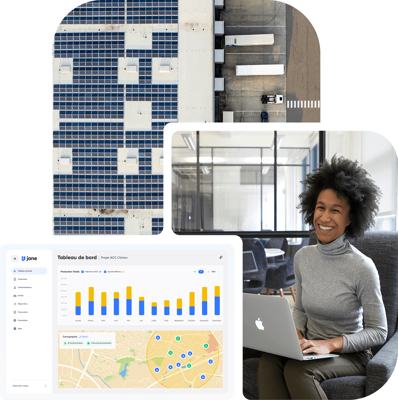 Jane Energie - Simulation et pilotage solaire