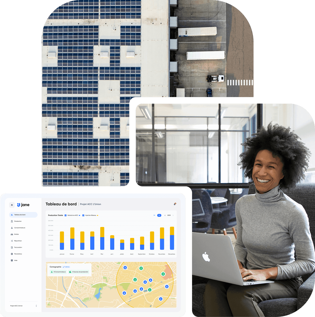 Jane Energie - Simulation et pilotage solaire