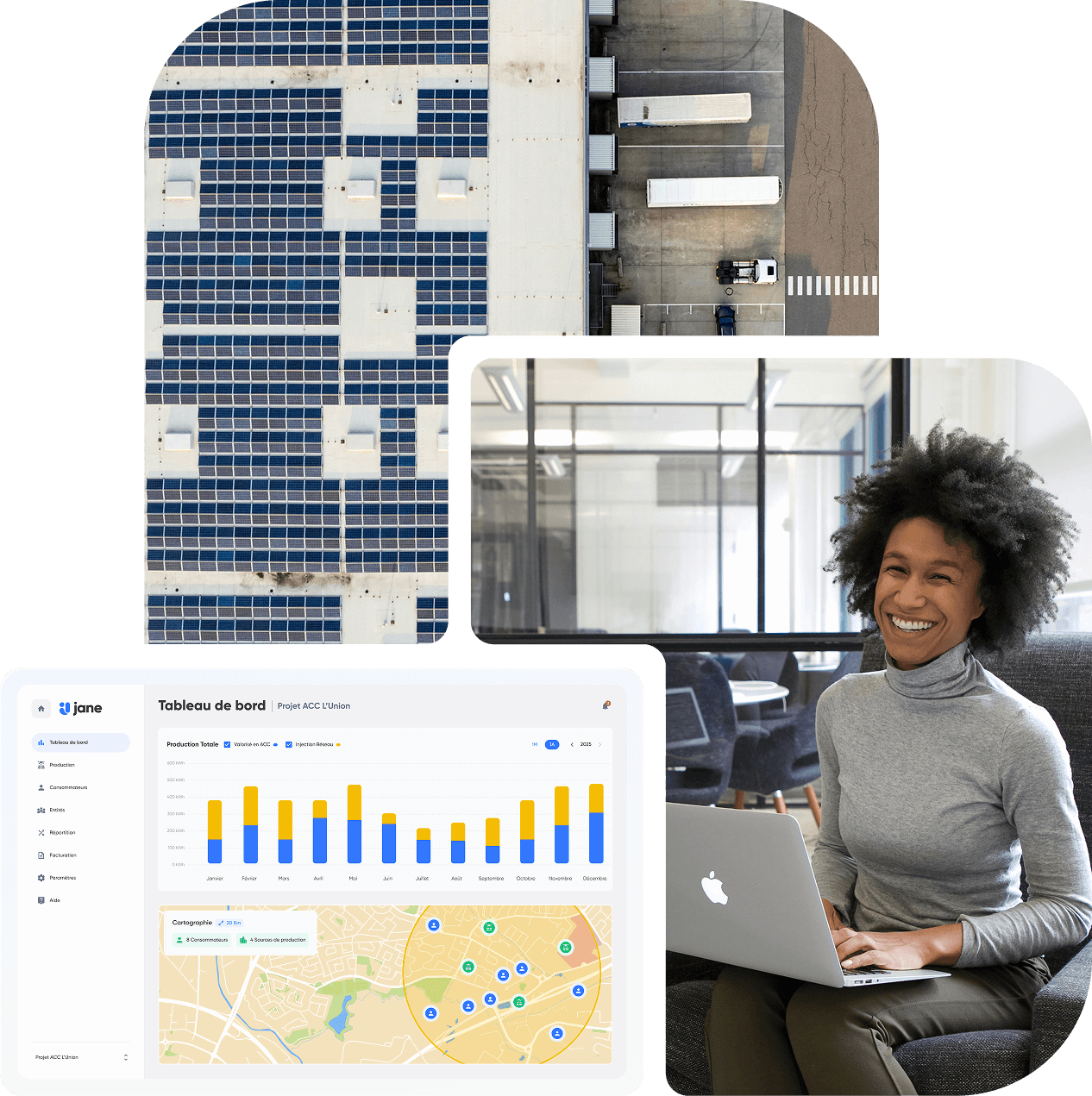 Jane Energie - Simulation et pilotage solaire